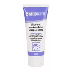 Bradocare kézápoló krém 100 ml munkavédelmi glicerines