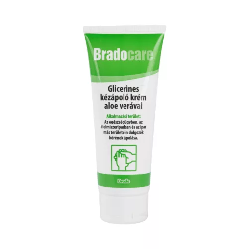 Bradocare kézápoló krém 100 ml munkavédelmi aloe vera