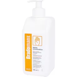 Bradoman soft higiénés kézfertőtlenítő 500 ml pumpás