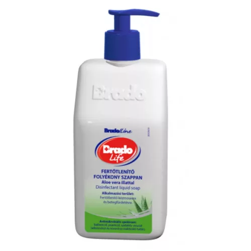 Bradolife fertőtlenítő folyékony szappan 350 ml aloe vera