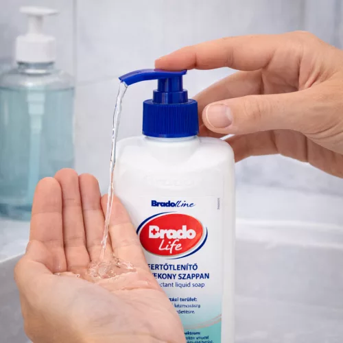 Bradolife fertőtlenítő folyékony szappan 350 ml