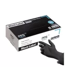 PPS Black Label fekete púdermentes nitril kesztyű 3,5 g 100 db