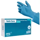 PPS Safe Care kék púdermentes nitril kesztyű 3,5 g 100 db