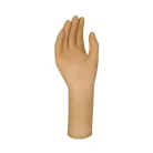 Mercator Dermagel Micro barna púdermentes latex sebészeti kesztyű 50 pár
