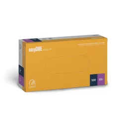 EasyCare púdermentes latex vizsgálókesztyű 100 db XS méret