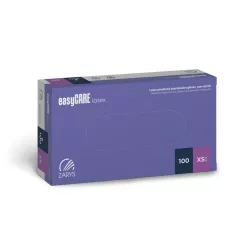EasyCare púderezett latex vizsgálókesztyű 100 db XS méret
