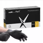 EasyCare Flex fekete púdermentes nitril kesztyű 3 g 100 db