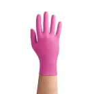 EasyCare Pink rózsaszín púdermentes nitril kesztyű 3,5 g 100 db M méret