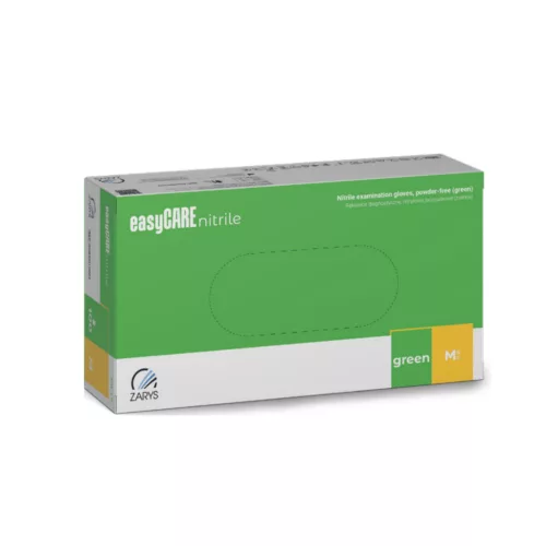 EasyCare Green zöld púdermentes nitril kesztyű 3,5 g 100 db