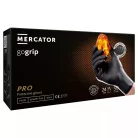 Mercator GoGrip fekete nitril kesztyű 50 db