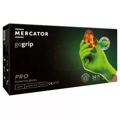 Mercator GoGrip zöld nitril kesztyű 50 db