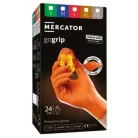 Mercator GoGrip One by One narancs púdermentes nitril kesztyű 100 db