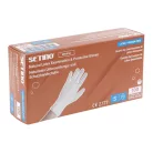 Setino fehér púdermentes latex vizsgálókesztyű