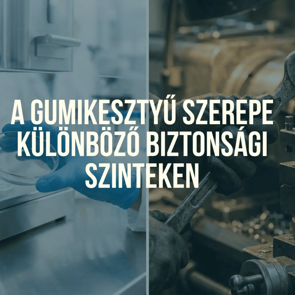 A gumikesztyű szerepe különböző biztonsági szinteken