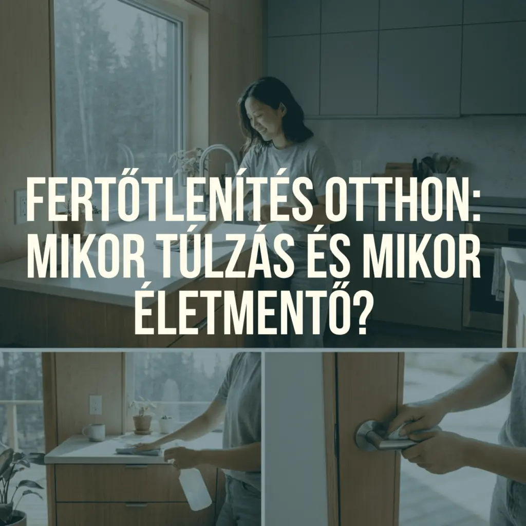 Fertőtlenítés otthon: Mikor túlzás és mikor életmentő?