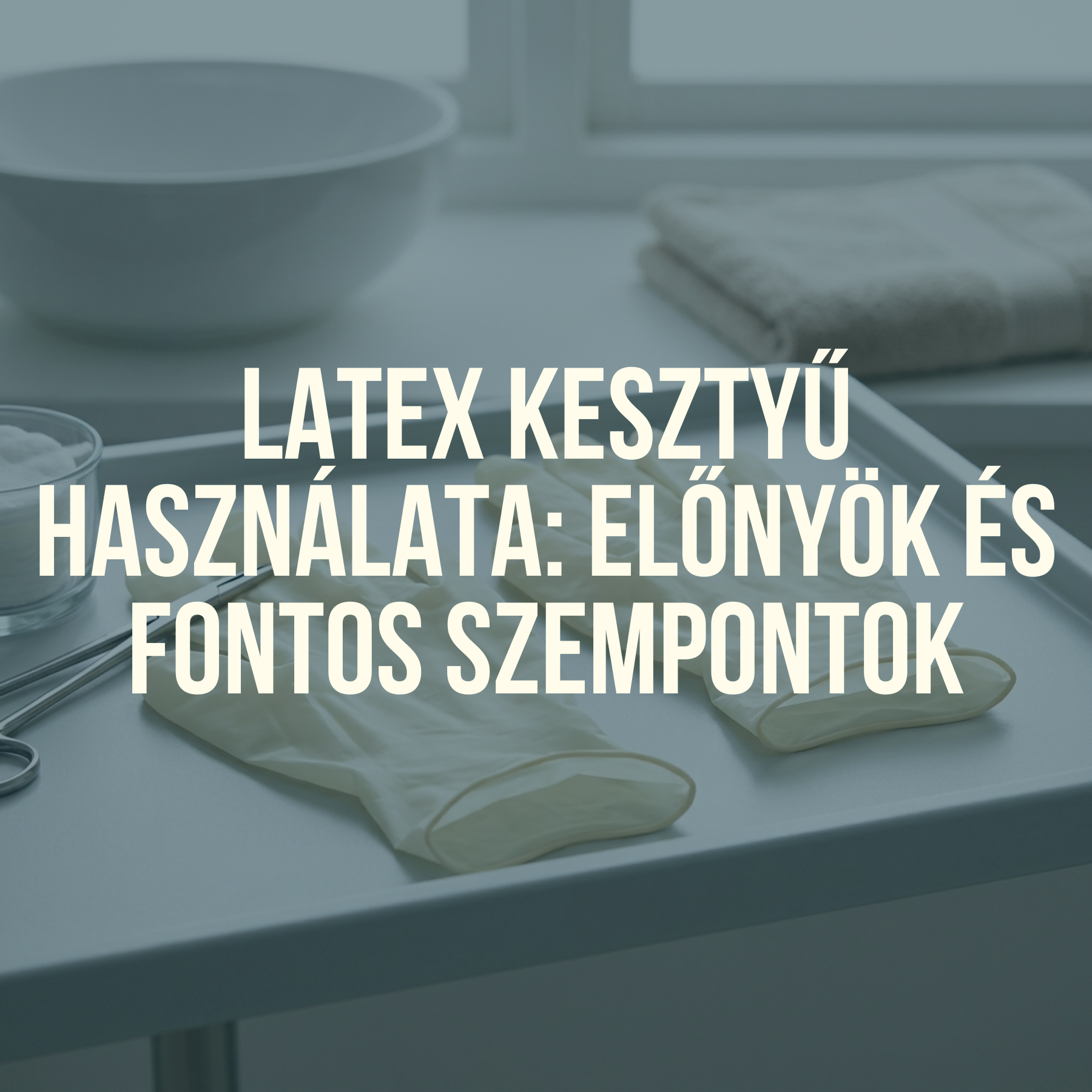Latex kesztyű használata: előnyök és fontos szempontok