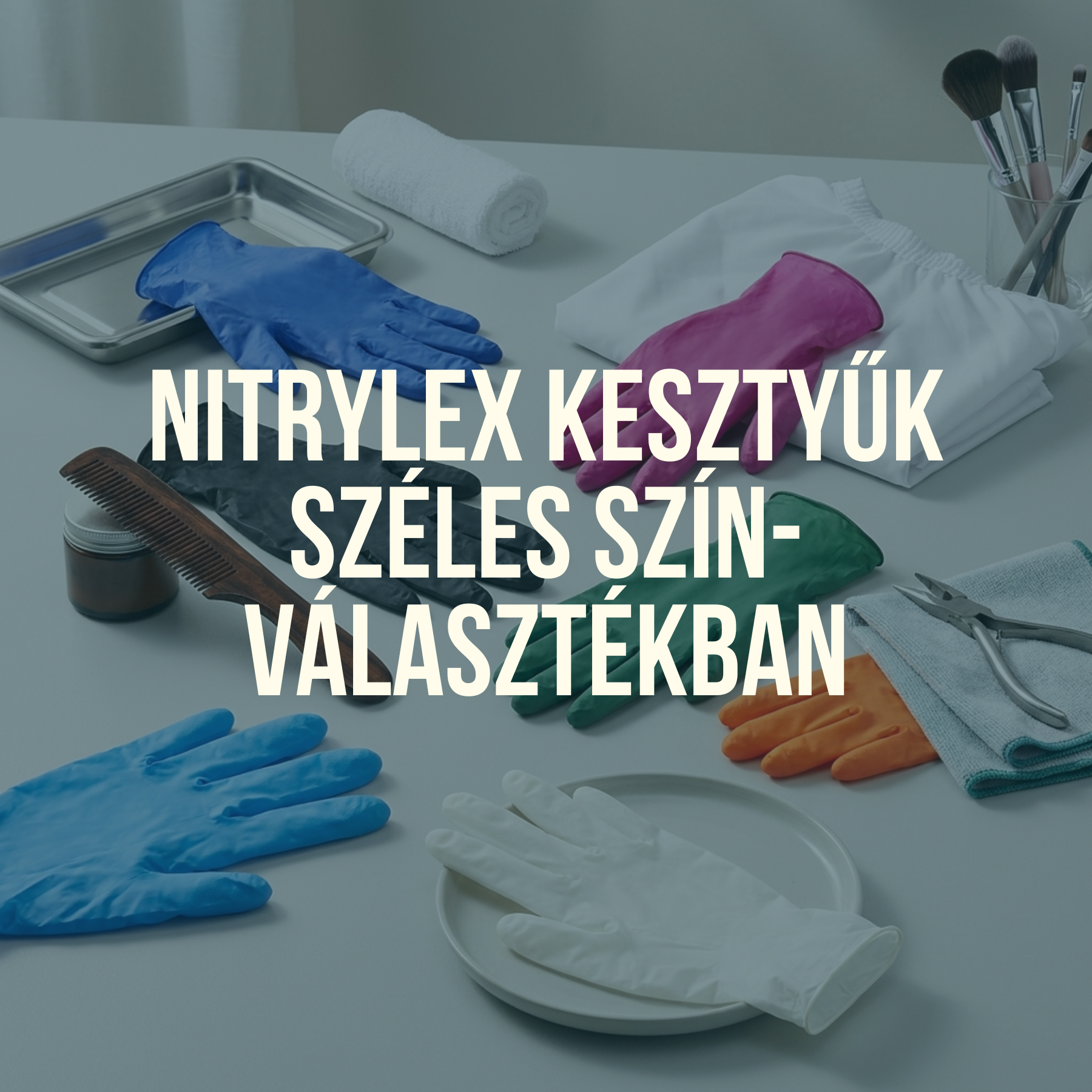 Nitrylex kesztyűk széles szín-választékban: melyik színt kinek ajánljuk?