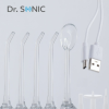 Dr. SONIC L10 akkumulátoros szájzuhany 300 ml-es tartállyal, 3 fokozattal, 5 különböző fúvókával (fehér) - Image 4