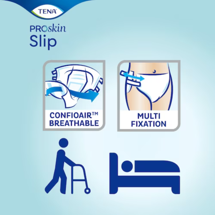 TENA Slip Plus Inkontinencia-nadrágpelenka - L méret 30x - Image 3