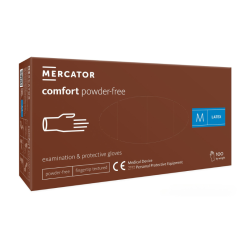 Mercator comfort powder-free latex kesztyű