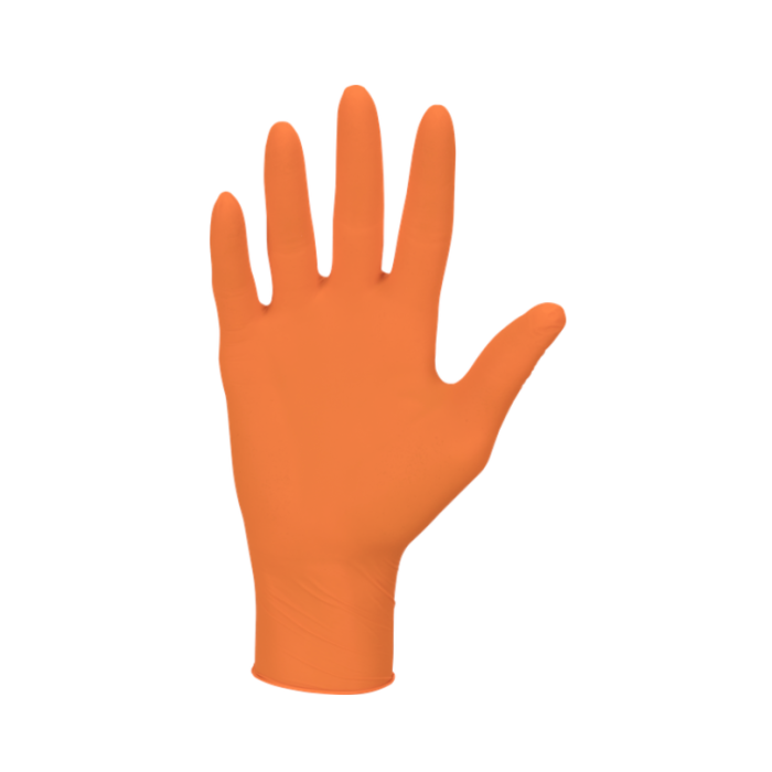 Nitrylex® orange púdermentes nitril vizsgálókesztyű - Image 2